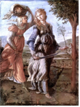 1470: Storie di Giuditta – Il ritorno di Giuditta a Betulia; Sandro
Boticelli (1445-1510)