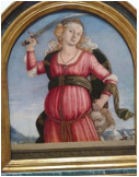 1490-1495:
Judith with the Head of
Holofernes, atribuido a Matteo di Giovanni (1430–1495)