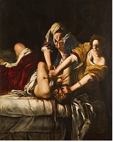 1620-1621: Giuditta che decapita Oloferne,
Artemisia Gentileschi (1593-1656)